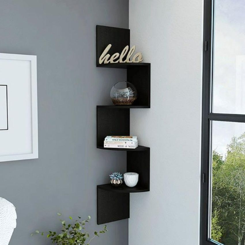 Repisa rosset wengue/negro