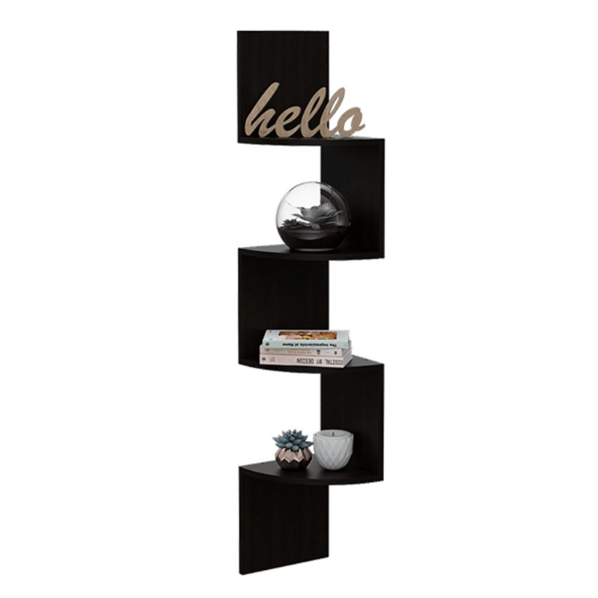 Repisa rosset wengue/negro