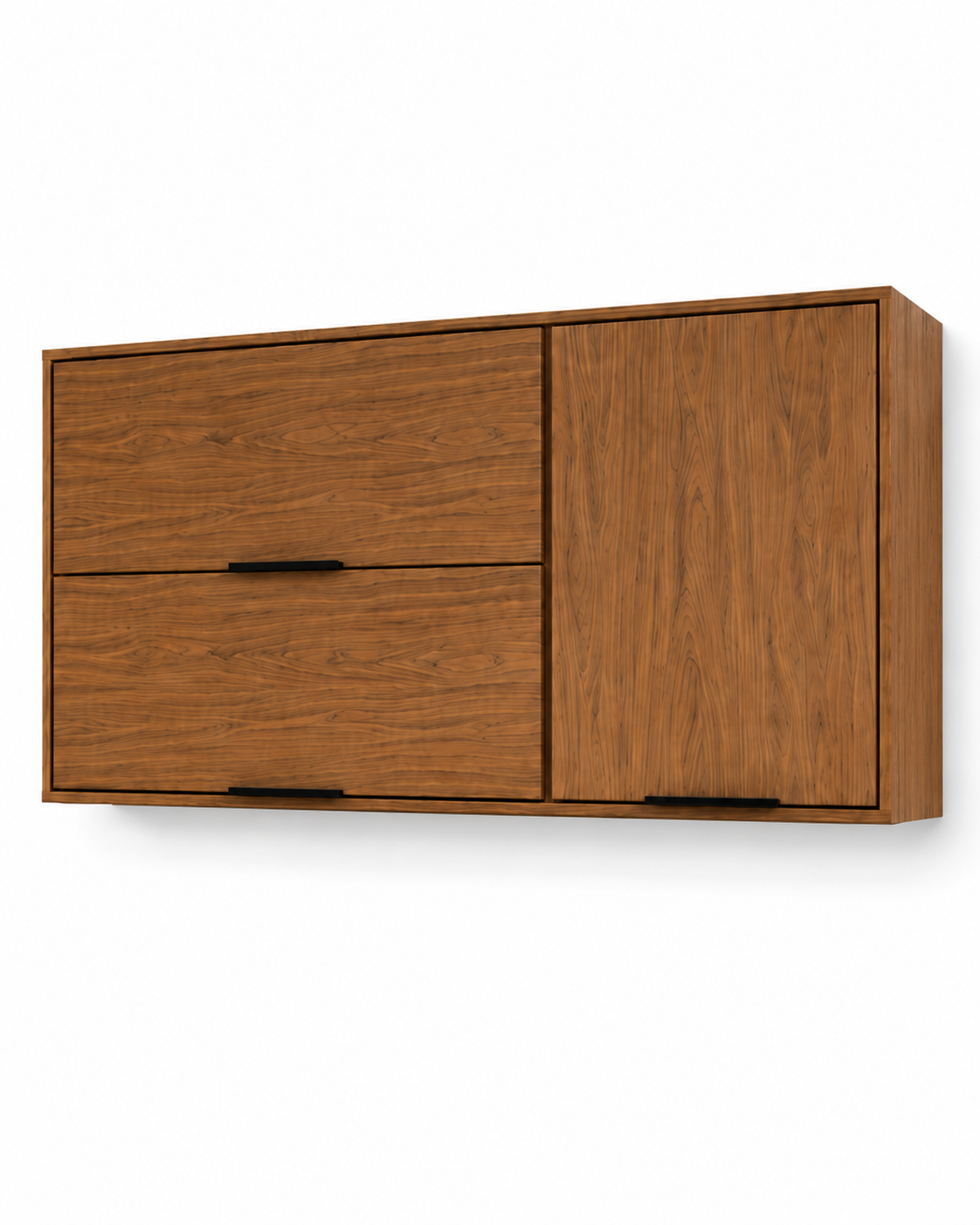 Cocina 200 cm Rosario 5 Puertas 2 Cajones Natural/Oliva