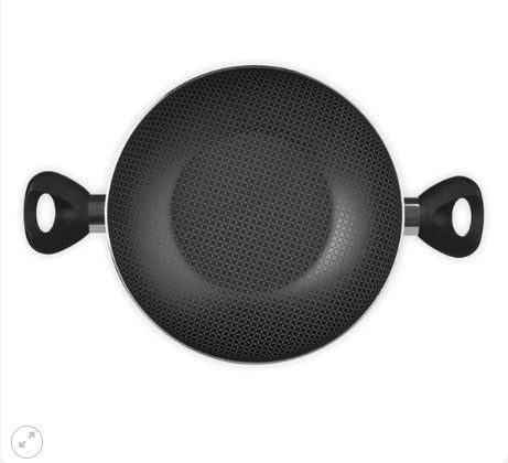 Sartén Wok Superior 28 cm Con Tapa Gris