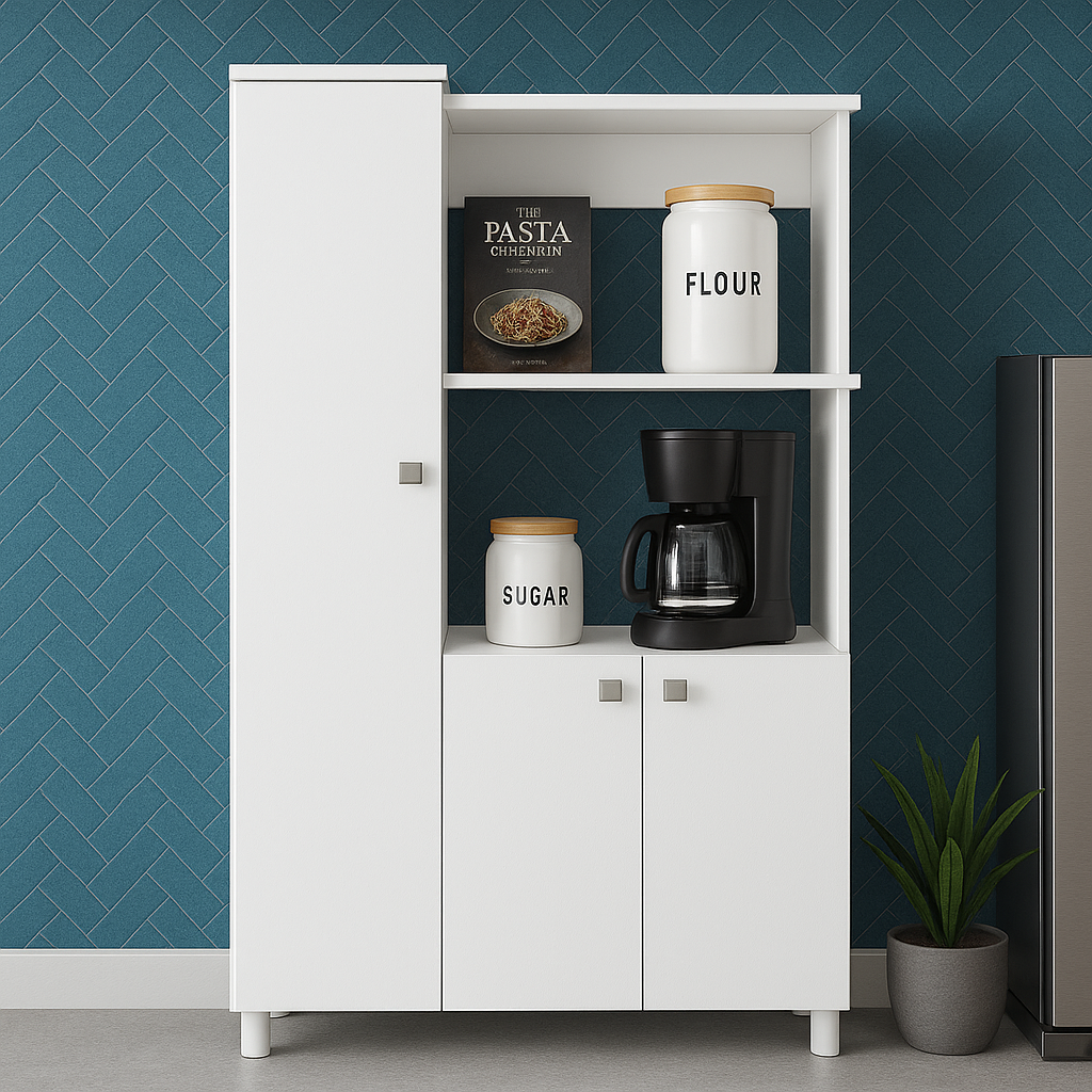 Mueble Auxiliar de Cocina Segovia Blanco