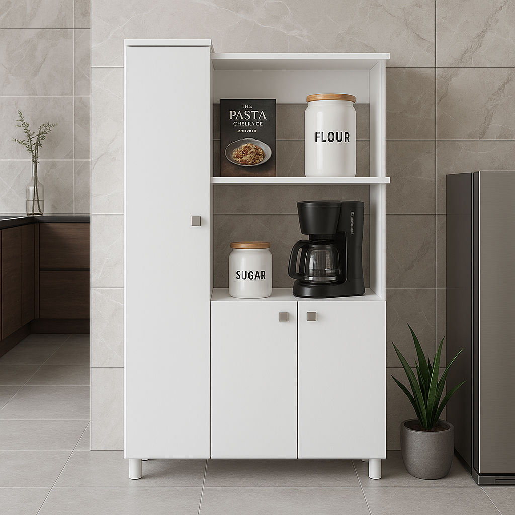 Mueble Auxiliar de Cocina Segovia Blanco