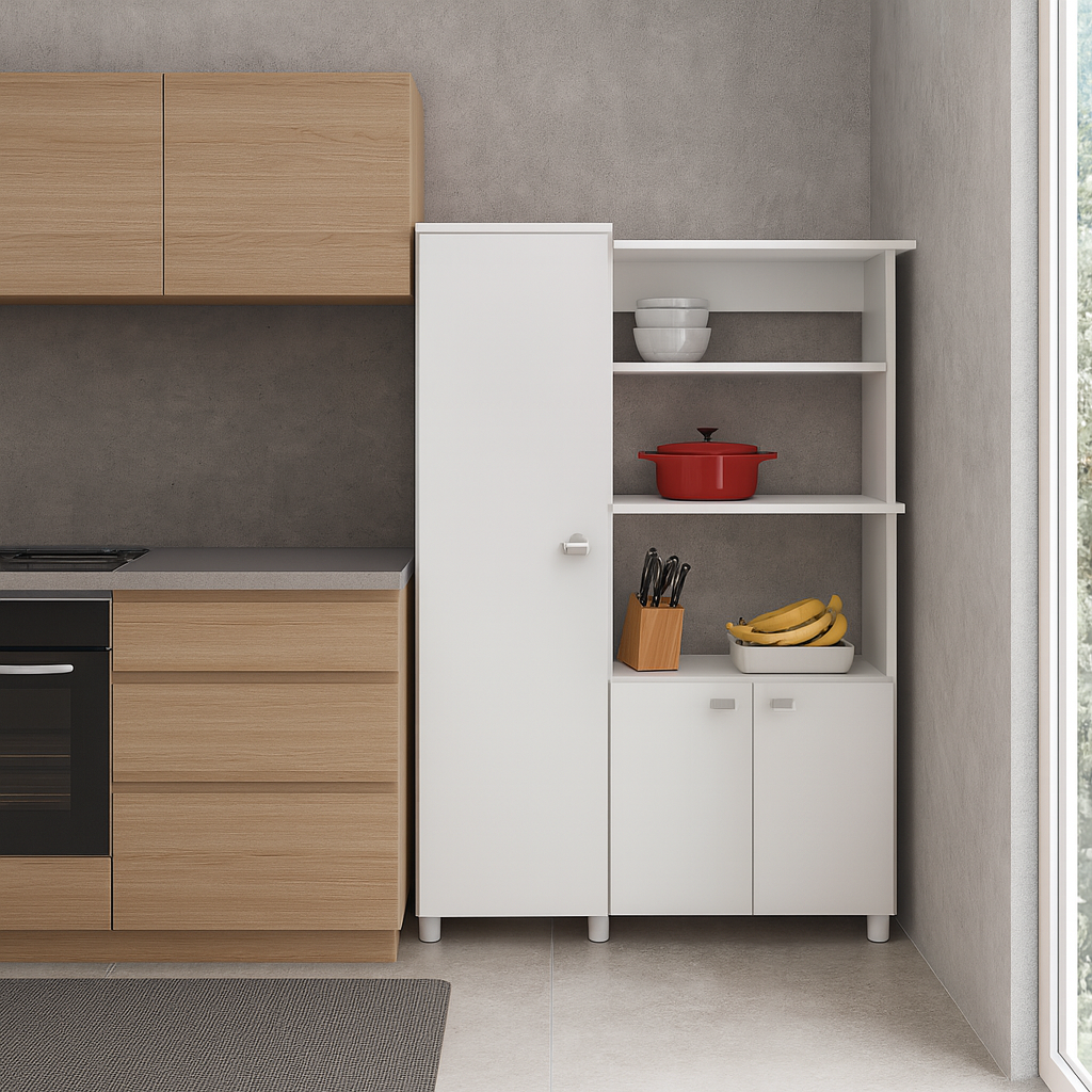 Mueble Auxiliar de Cocina Segovia Blanco