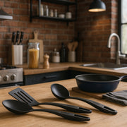 Set 3 accesorios de cocina negro