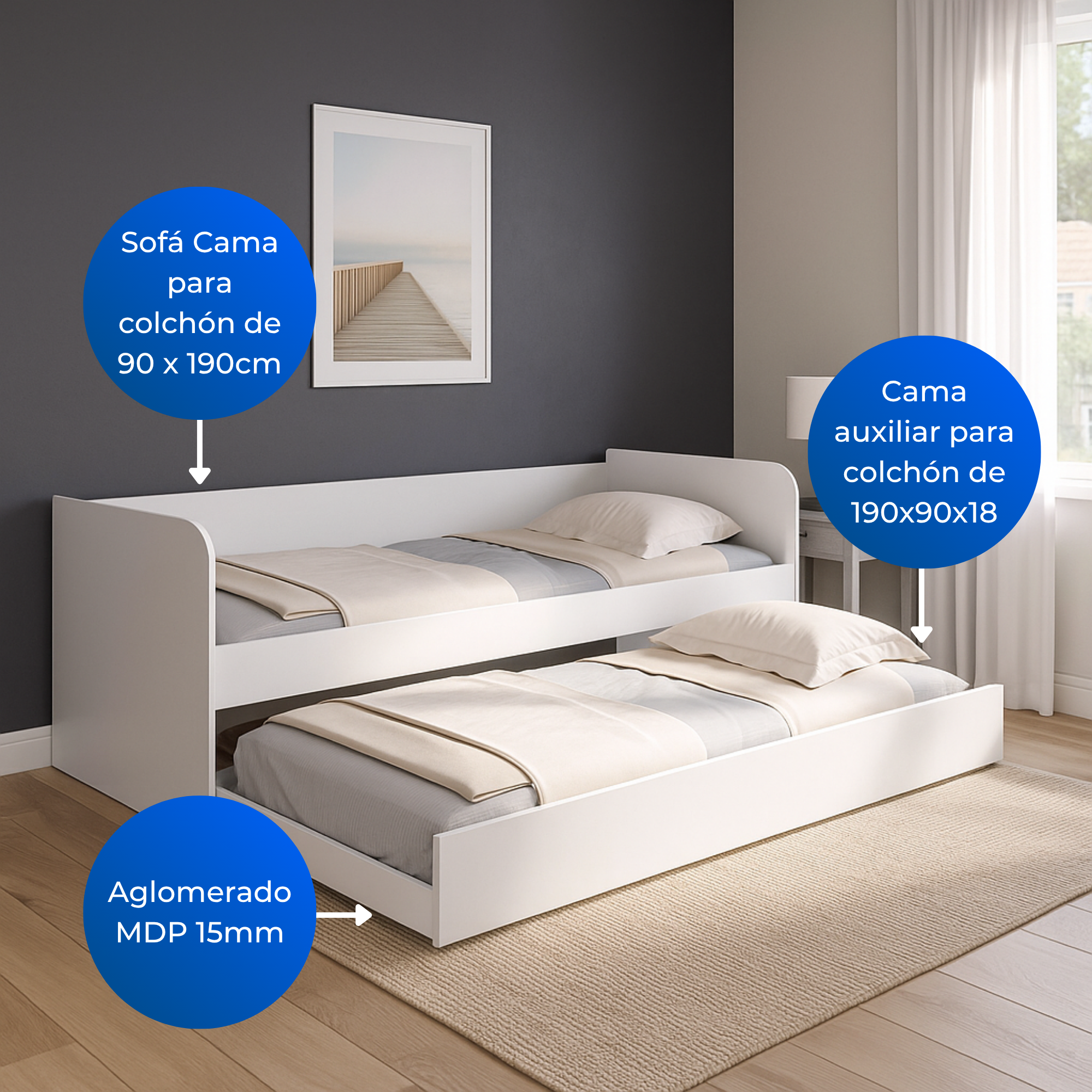 Sofa Cama Atlanta