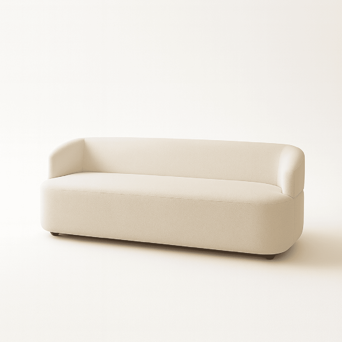 Sofa Moderno Boom 72x170x80cm Blanco Ovejo