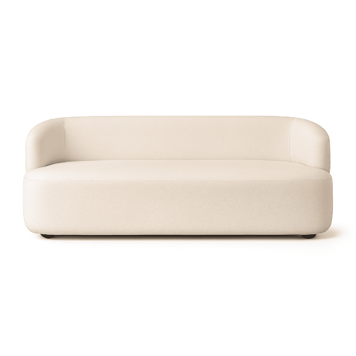 Sofa Moderno Boom 72x170x80cm Blanco Ovejo