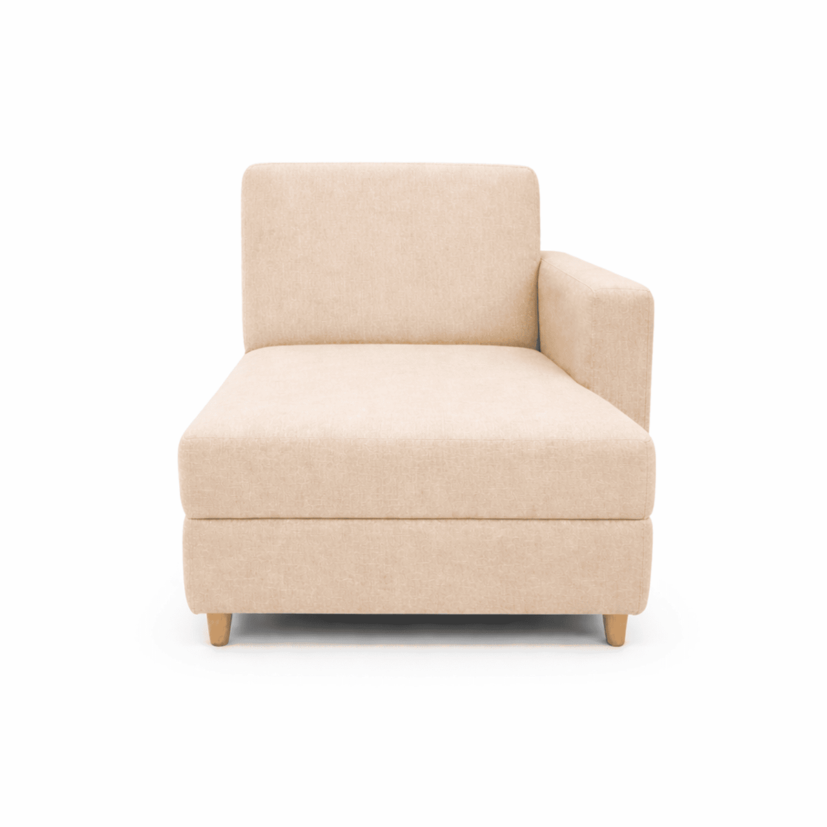 Sofá Cama Baúl 45x143x60cm Beige