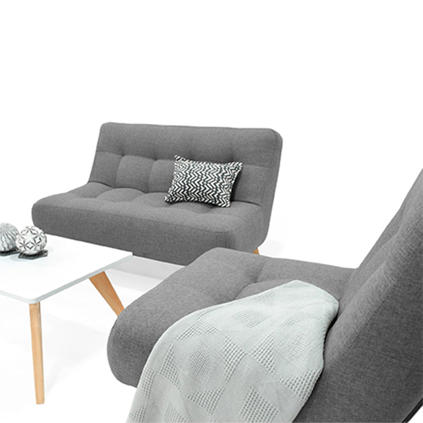 Sala navara poltrona porto gris con mesa de centro