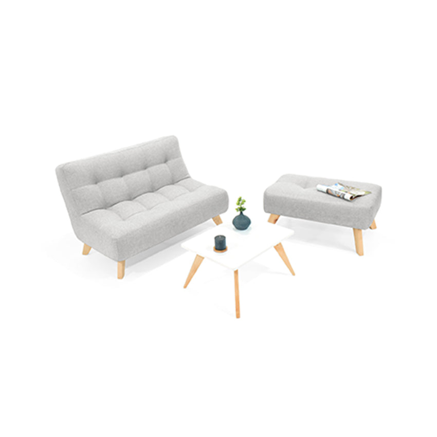 Sala navara puff porto plata con mesa de centro