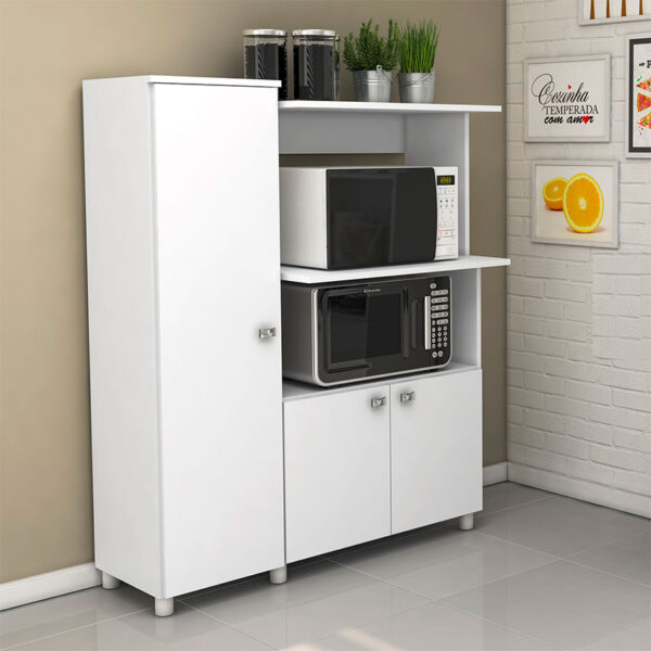 Mueble auxiliar de cocina Segovia Blanco