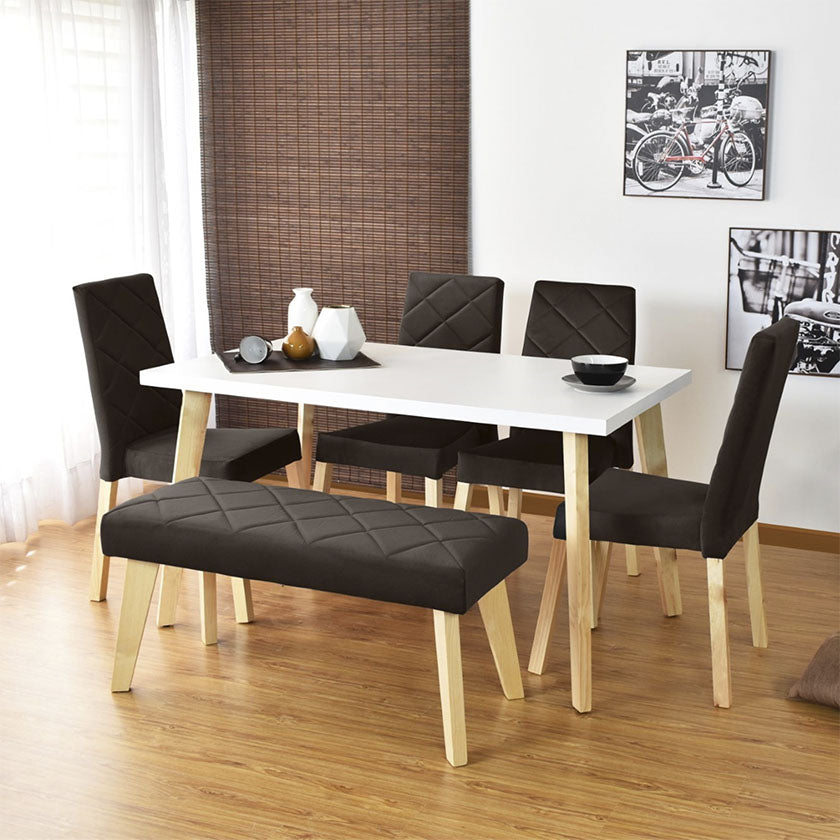 Set Comedor Lugo Matiz 6P Sillas Butaco Liverpool