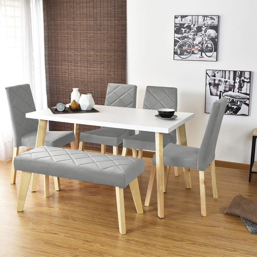 Set Comedor Lugo Matiz 6P Sillas Butaco Liverpool