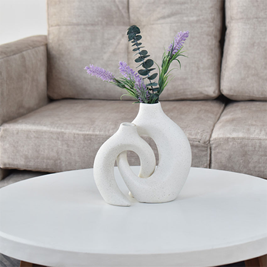 Set de Floreros en Ceramica Aura