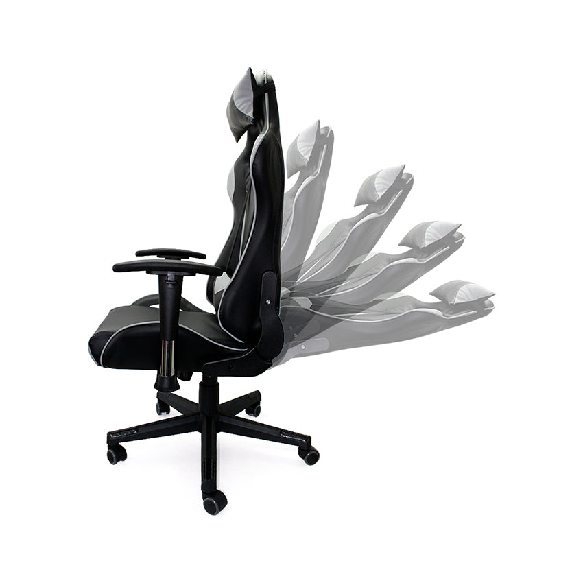 Silla gamer gris   f16