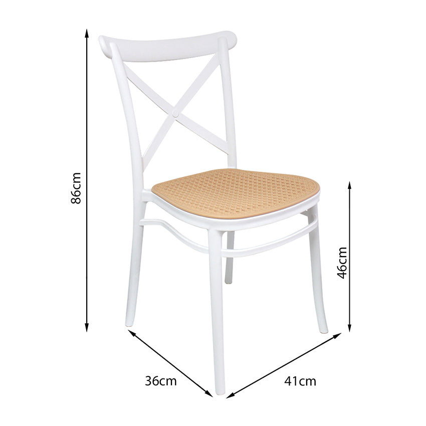 Silla Plast Para Comedor Jardin 1146