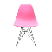 Silla dkr metal tipo eames para comedor