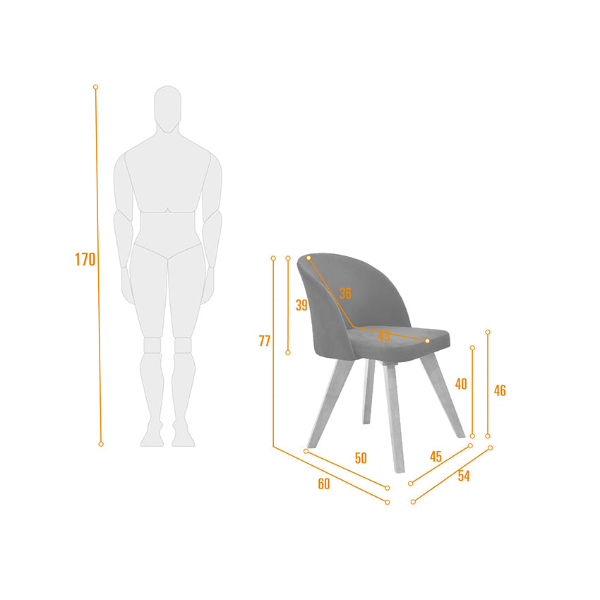 Silla Sabina Tela
