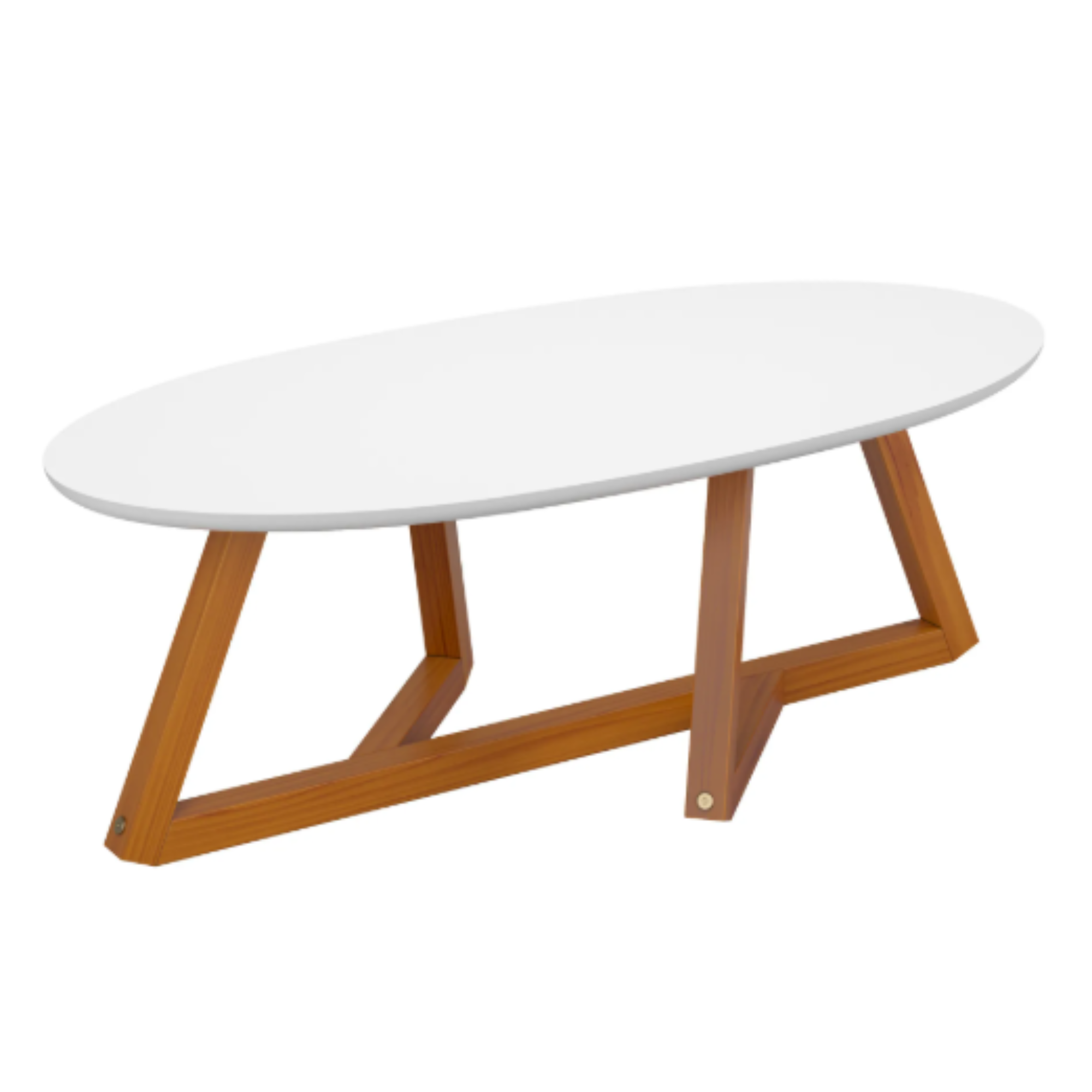 Mesa De Centro Tampa Blanco Almendra