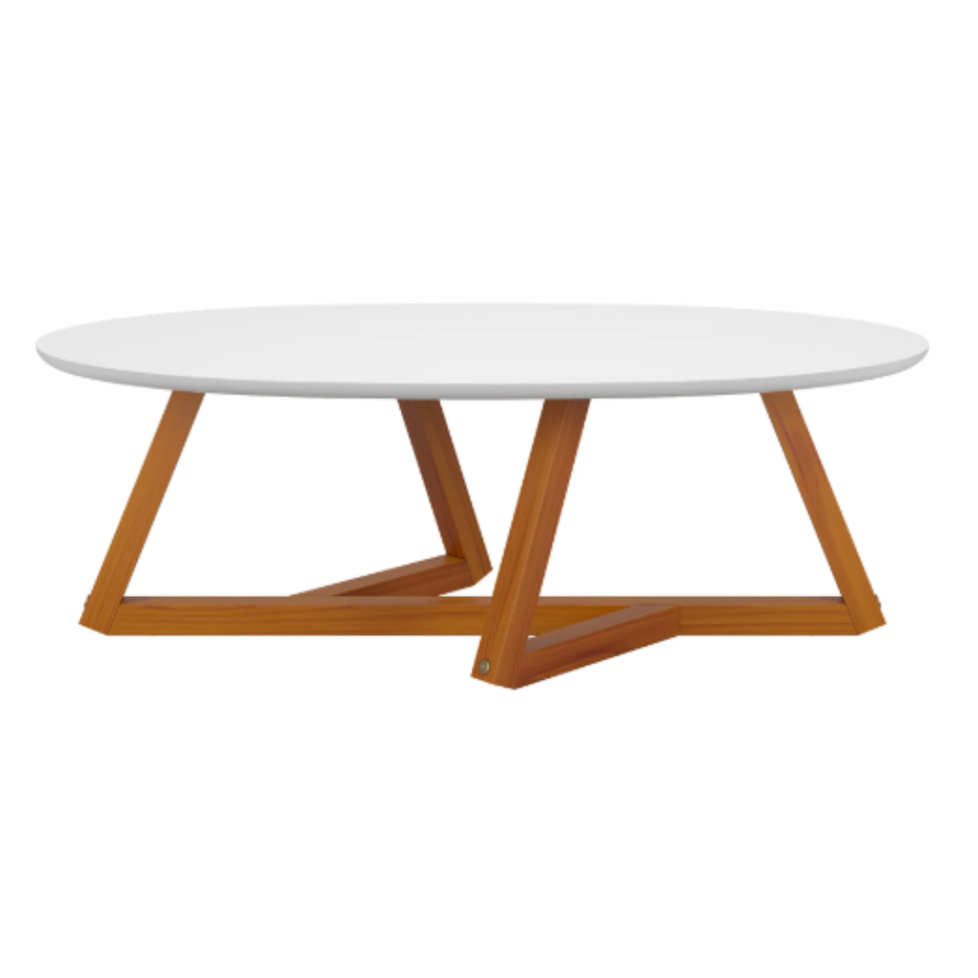 Mesa De Centro Tampa Blanco Almendra