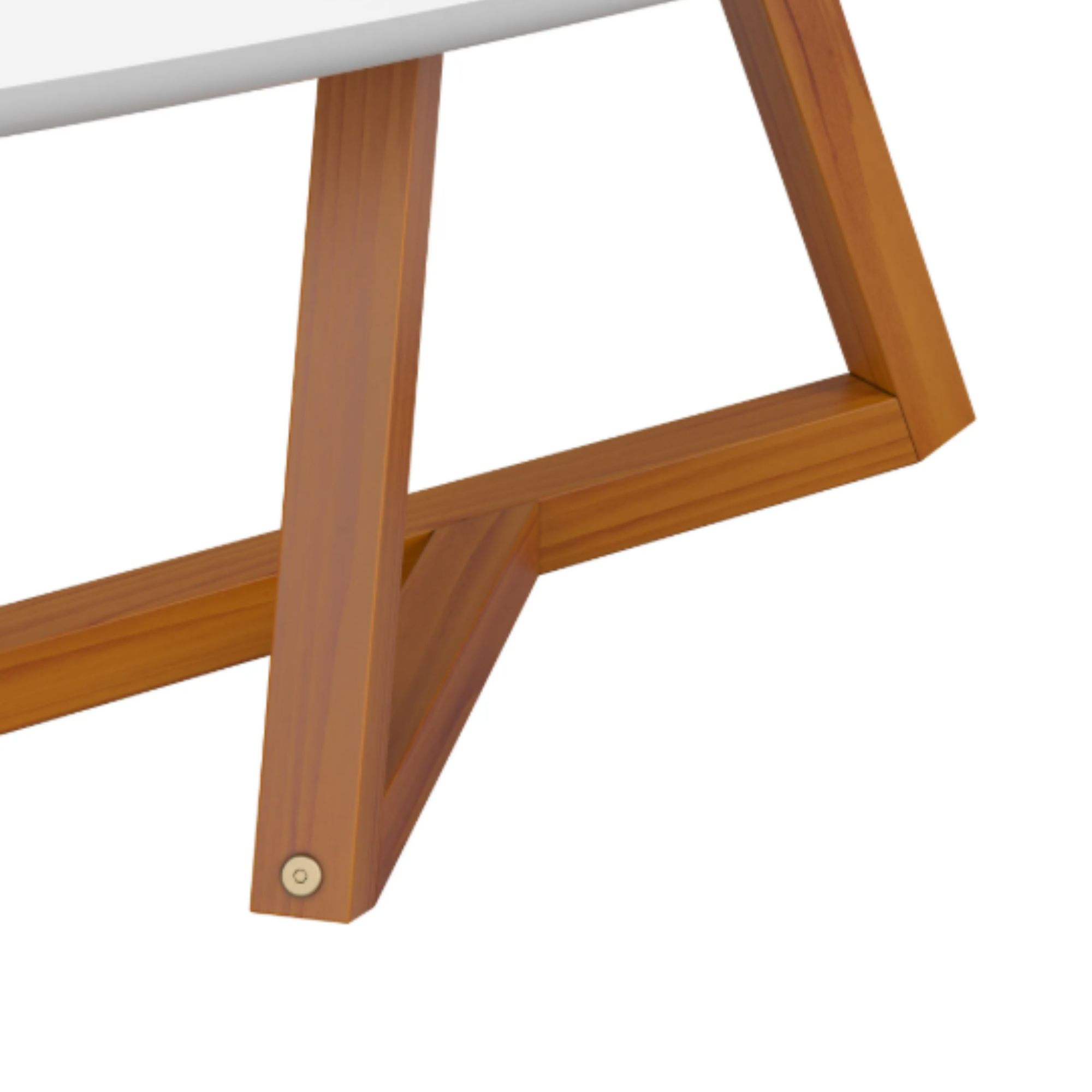 Mesa De Centro Tampa Blanco Almendra