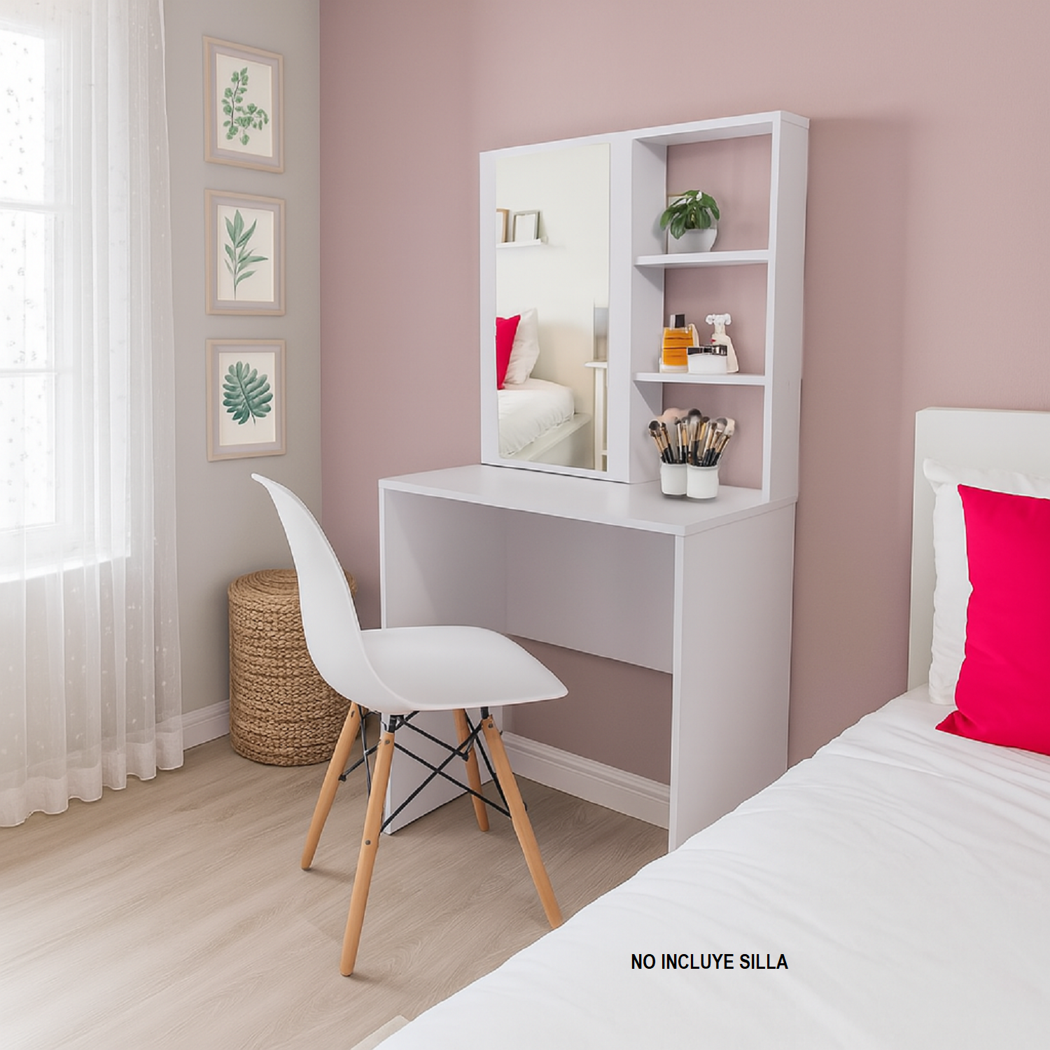 Tocador Mallorca (140x70x40) Blanco