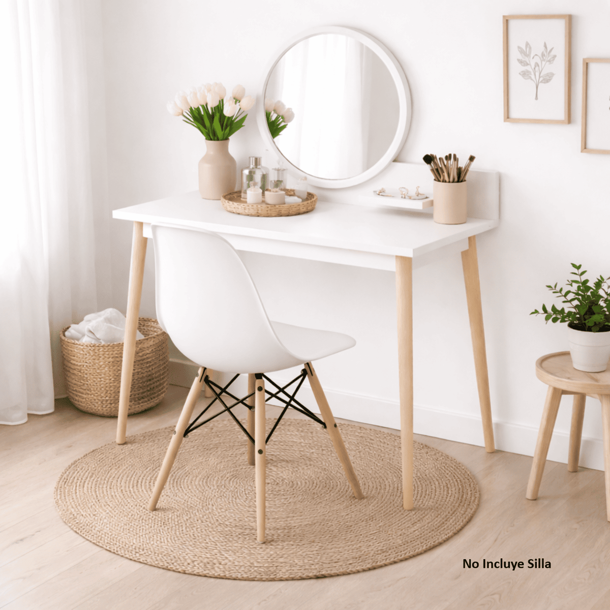 Tocador Nice 135x100x40cm Blanco