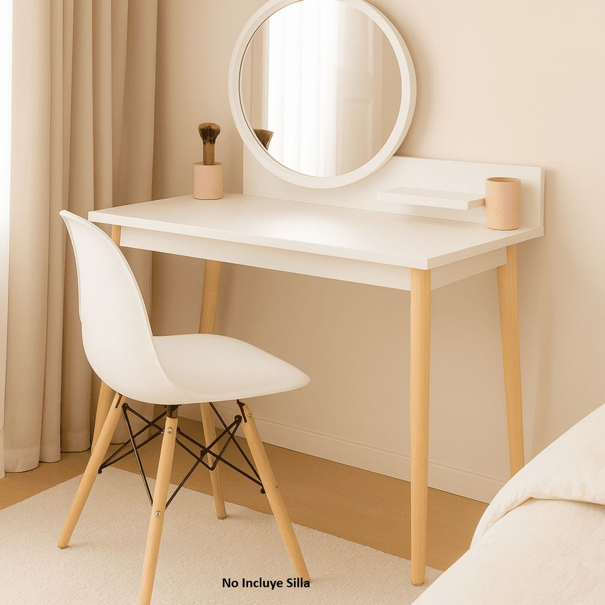 Tocador Nice 135x100x40cm Blanco
