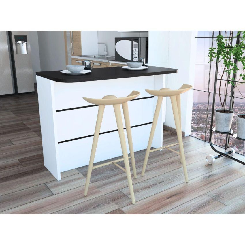 Barra de cocina diamante