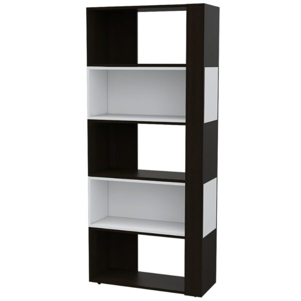 Biblioteca beijing, wengue y blanco