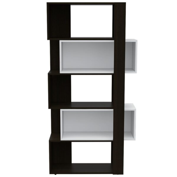 Biblioteca beijing, wengue y blanco