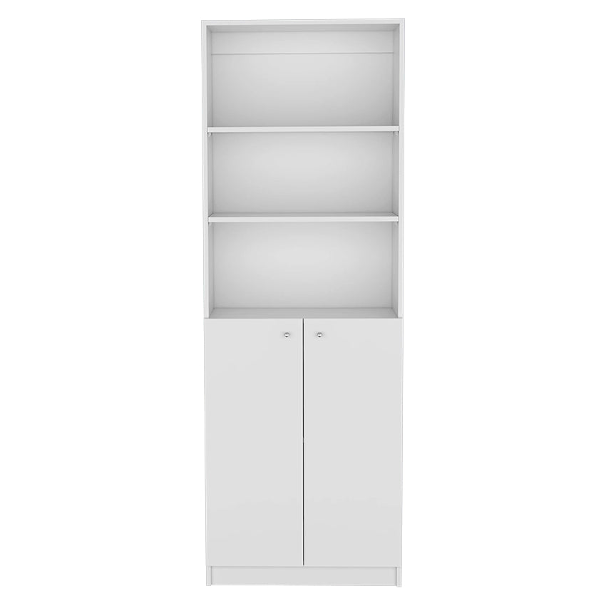 Biblioteca homecon cinco entrepaños y dos puertas abatibles