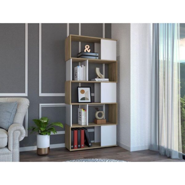 Biblioteca noah macadamia/blanco vainilla