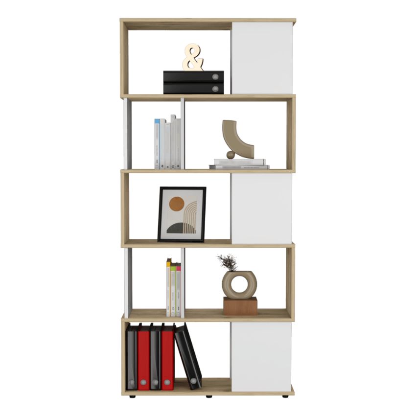 Biblioteca noah macadamia/blanco vainilla