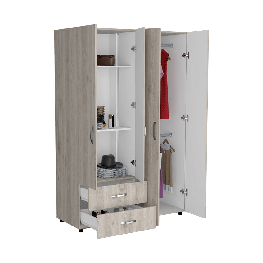 Closet arkola humo y blanco duqueza