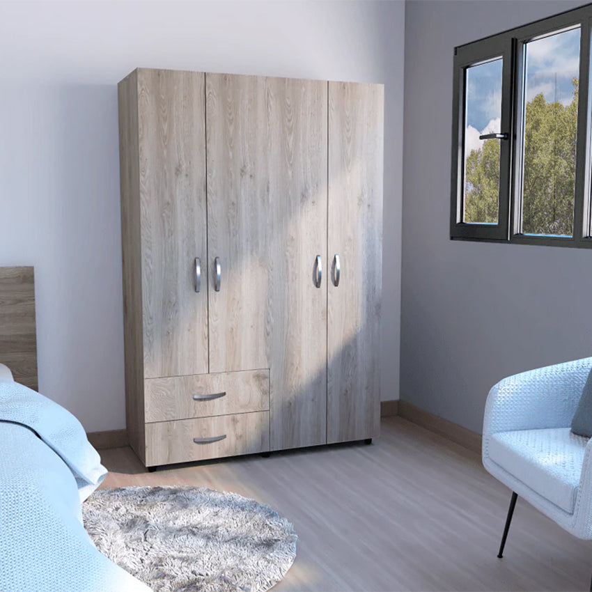 Closet arkola humo y blanco duqueza