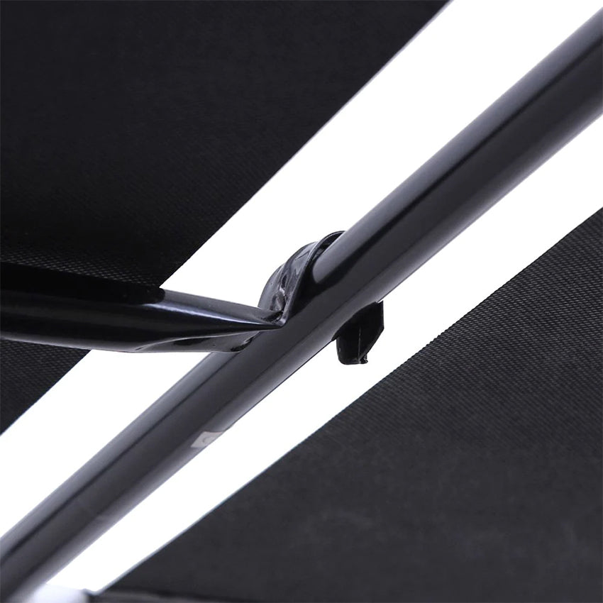 Closet portátil jesan, negro, variedad de entrepaños en tela