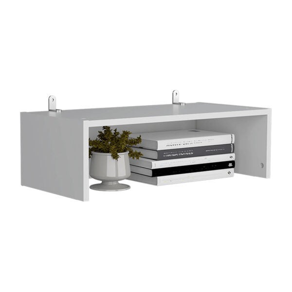 Complemento de biblioteca home, blanco, para adicionar un compartimiento a tus espacios