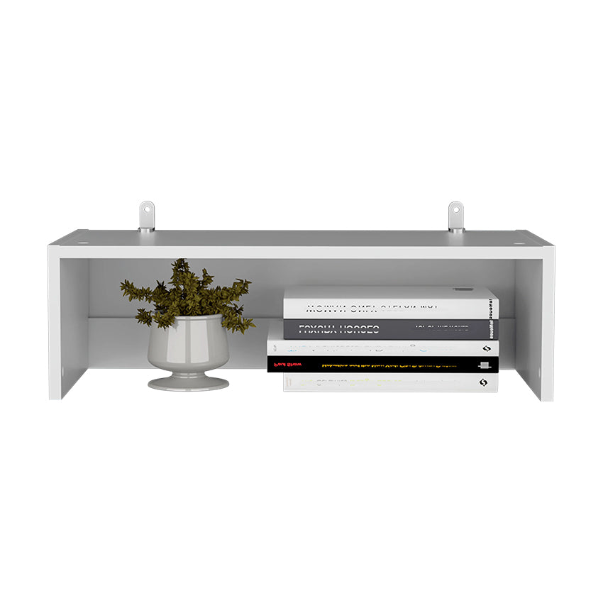 Complemento de biblioteca home, blanco, para adicionar un compartimiento a tus espacios