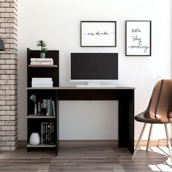 Escritorio wow con espacio para artículos de estudio