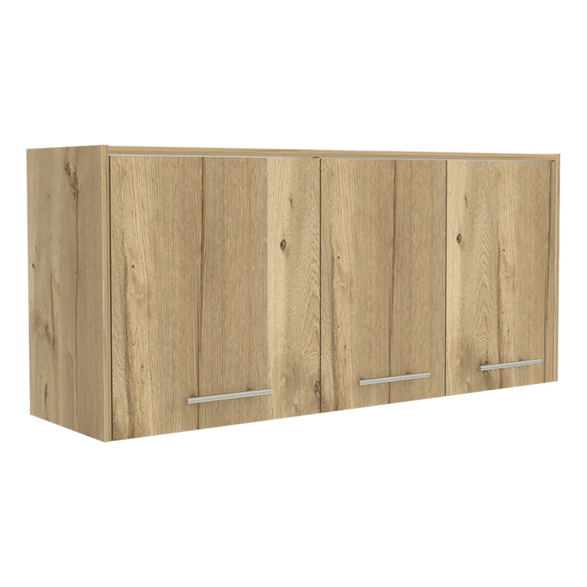 Gabinete superior petra, café claro y blanco vainilla