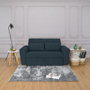 Sofa cama 2 puestos hannover plomo tela