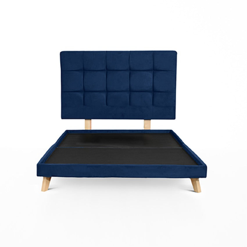 Set de dormitorio queen brend verona azul