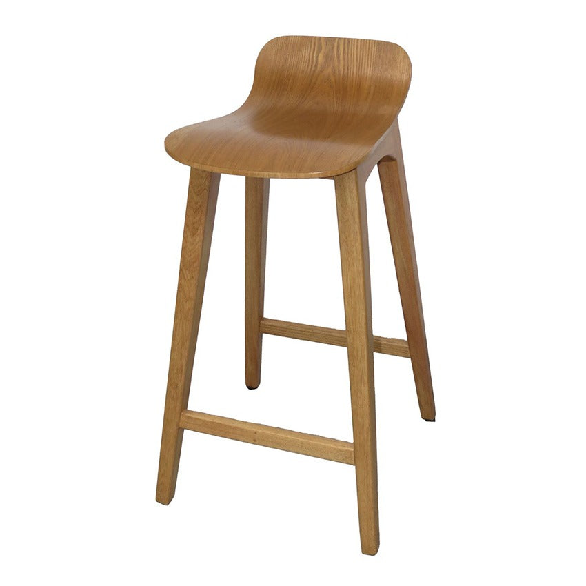 Silla bar madrid color madera (79x43x45)
