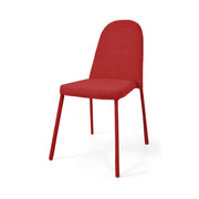 Silla dublín rojo tela