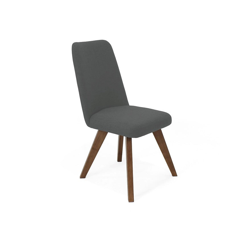 Silla evora tela gris
