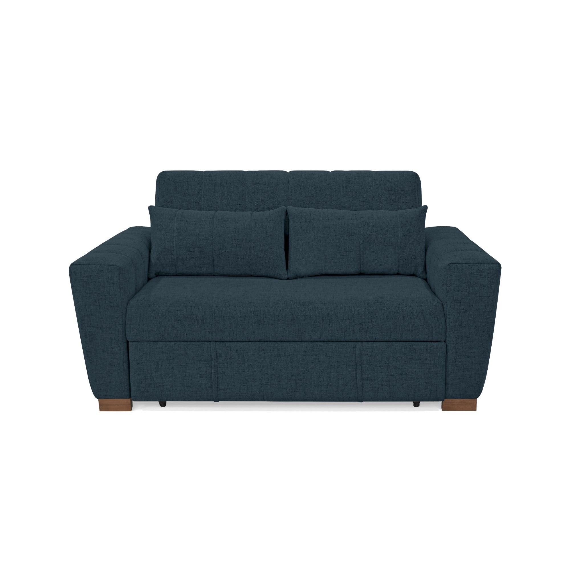 Sofa cama 2 puestos hannover plomo tela