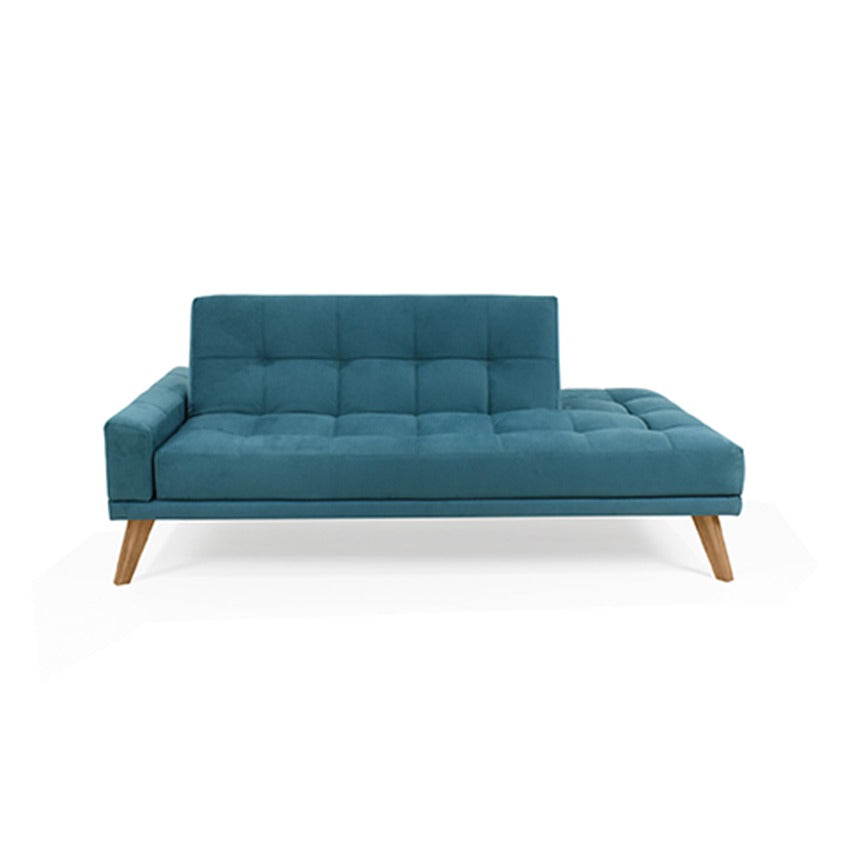 Sofa cama brunet tela petróleo