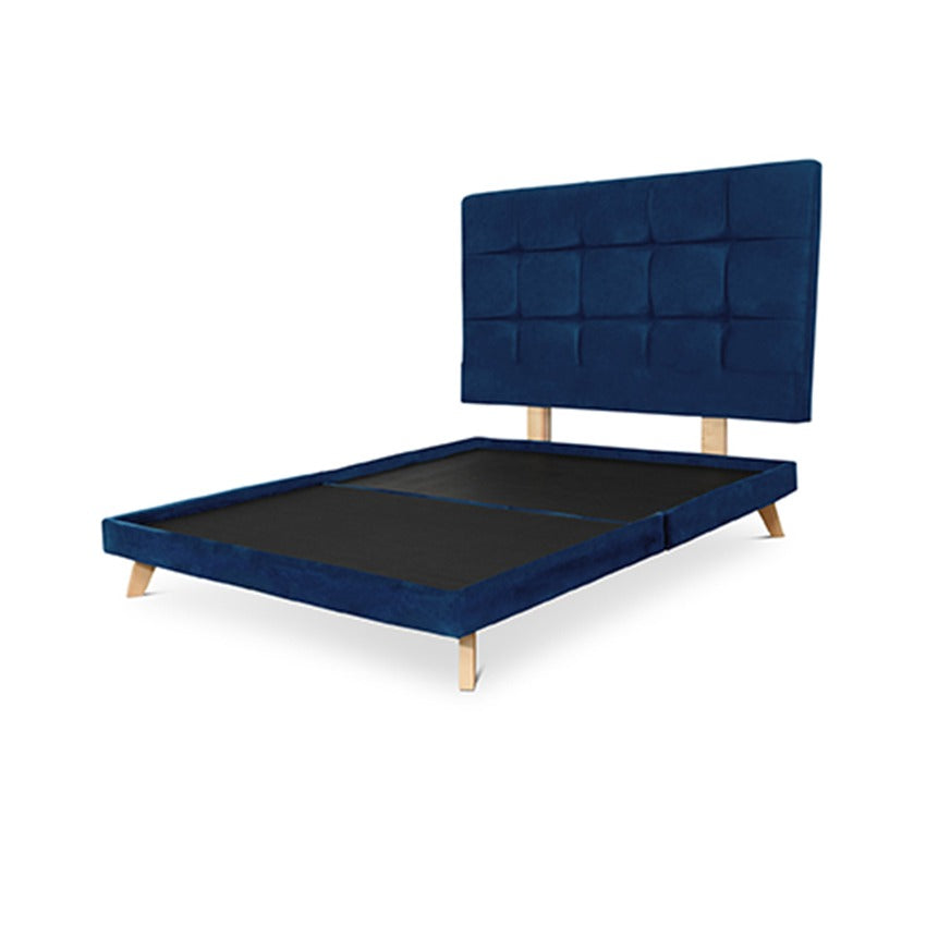 Set de dormitorio queen brend verona azul