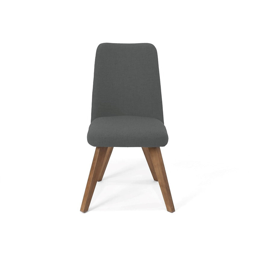 Silla evora tela gris